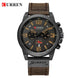 CURREN 8314 Men's Quartz Watch New Fashion Multi-function Chronograph Clock Leather Strap Calendar Simple Sports Watches for Men - IFINDALL