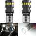 2x High Quality T10 W5W Orange Red 2015 LED Car Interior Reading Dome Light Marker Lamp 168 194 LED Auto Wedge Parking Bulbs - IFINDALL