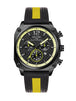 NOTIONR2024 New Men's Leather Strap Watch Men's Square Waterproof Sports Watch Stainless Steel Luminous Men's Quartz Watch - IFINDALL