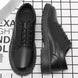 Luxury Men's Genuine Leather Business Formal Shoes British Style Men's Black Platform Lace Up Casual Shoes Zapatos De Cuero 2025 - IFINDALL