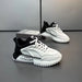 Chunky Sneaker Men Designer Cover Bottom Shoes Fashion Casual Microfiber Leather Upper Increased Internal Platform Board Shoes - IFINDALL