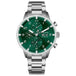 OBLVLO Men's Automatic Mechanical Watch Multi-Functional Stainless Steel Casual IM-MUT with Synthetic Sapphire Crystal Calendar - IFINDALL