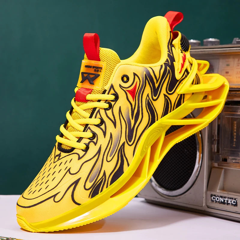 Men shoes Sneakers Male Luxury shoes Mens trend casual Shoes Trainer Race Breathable Shoes tenagers fashion blade running shoes - IFINDALL