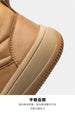 Autumn and Winter Genuine Leather Men's Shoes Fashion Men's Casual Leather Shoes Thick Sole Anti Slip Sports Shoes - IFINDALL