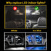 Interior LED Light Kit For Jaguar XF XFR XJ XJ6 XJ8 XJ12 X-Type X204 X206 XJR XJL XK XK8 XKR X150 X250 X350 X351 S-Type Car Bulb - IFINDALL