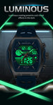 SANDA 6235 Dual Display Electronic Watch Barrel Big Dial Sports LED Analog Digital Chronograph Military Wristwatch 2025 - IFINDALL