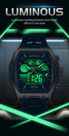 SANDA 6235 Dual Display Electronic Watch Barrel Big Dial Sports LED Analog Digital Chronograph Military Wristwatch 2025 - IFINDALL