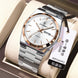POEDAGAR Fashion Men's Watches Simple Trend Original Quartz Watch for Man Waterproof Stainless Steel Wristwatch Luminous Date - IFINDALL