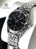 Business Man Silver Wristwatch Luminous SUS304 Stainless steel High Quality Luxury Watch Waterproof Fashion Clock hombre Reloj - IFINDALL