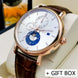AOKULASIC Men Wristwatch Automatic Mechanical Military Sport Date Week Male Clock Top Brand Luxury Original Business Watch 544 - IFINDALL
