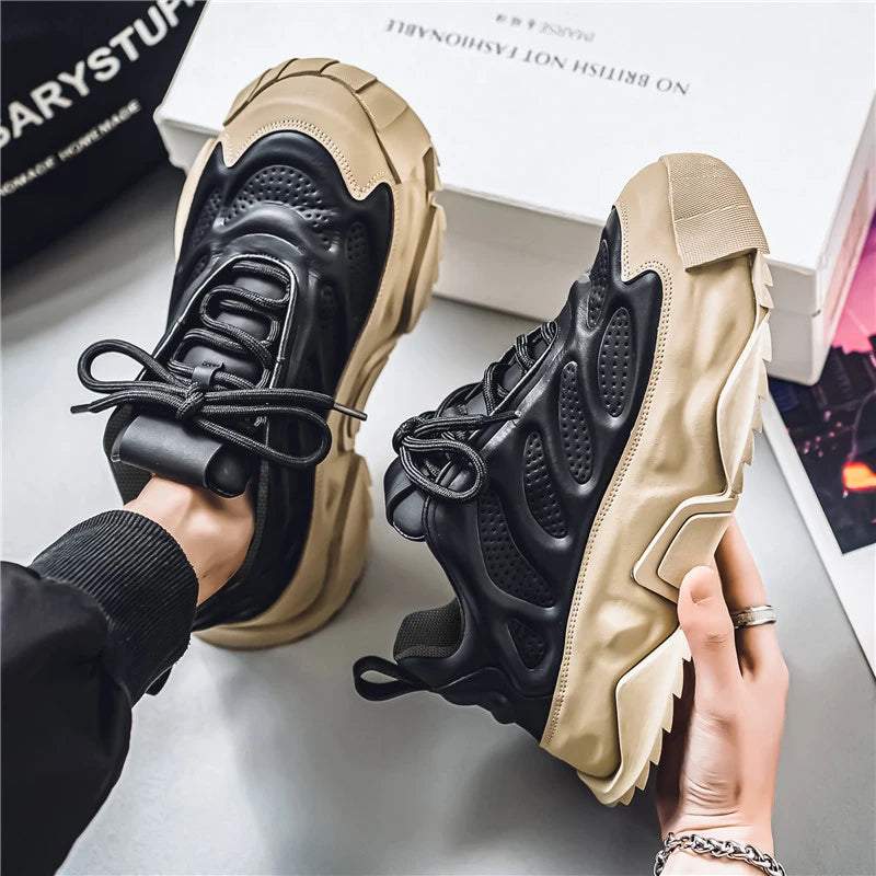 CYYTL Men Sneakers Platform Outdoor Shoes Casual Tennis Fashion Running Sports Hiking Designer Luxury Skateboard Leather Loafers - IFINDALL