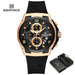 NAVIFORCE Original Watches for Man Silicone Strap Waterproof Men Quartz Wrist watch Casual Sport Date Display Clock Reloj Hombre - IFINDALL