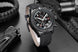 Automatic Mens Watch Self Wind Mechanical Canvas Style Genuine Black Blue Leather Multifunction Date Month Luminous Watches - IFINDALL