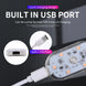 1PC LED Car Mini Touch Light USB Charging Portable Auto Ceiling Reading Night Lamp Wireless Magnetic Decoration Ambinet Light - IFINDALL