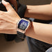 Foreign Trade Watch Large Dial For Men Quartz Waterproof Sport Square Luminous Watch For Men - IFINDALL