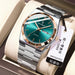 POEDAGAR Fashion Men's Watches Simple Trend Original Quartz Watch for Man Waterproof Stainless Steel Wristwatch Luminous Date - IFINDALL