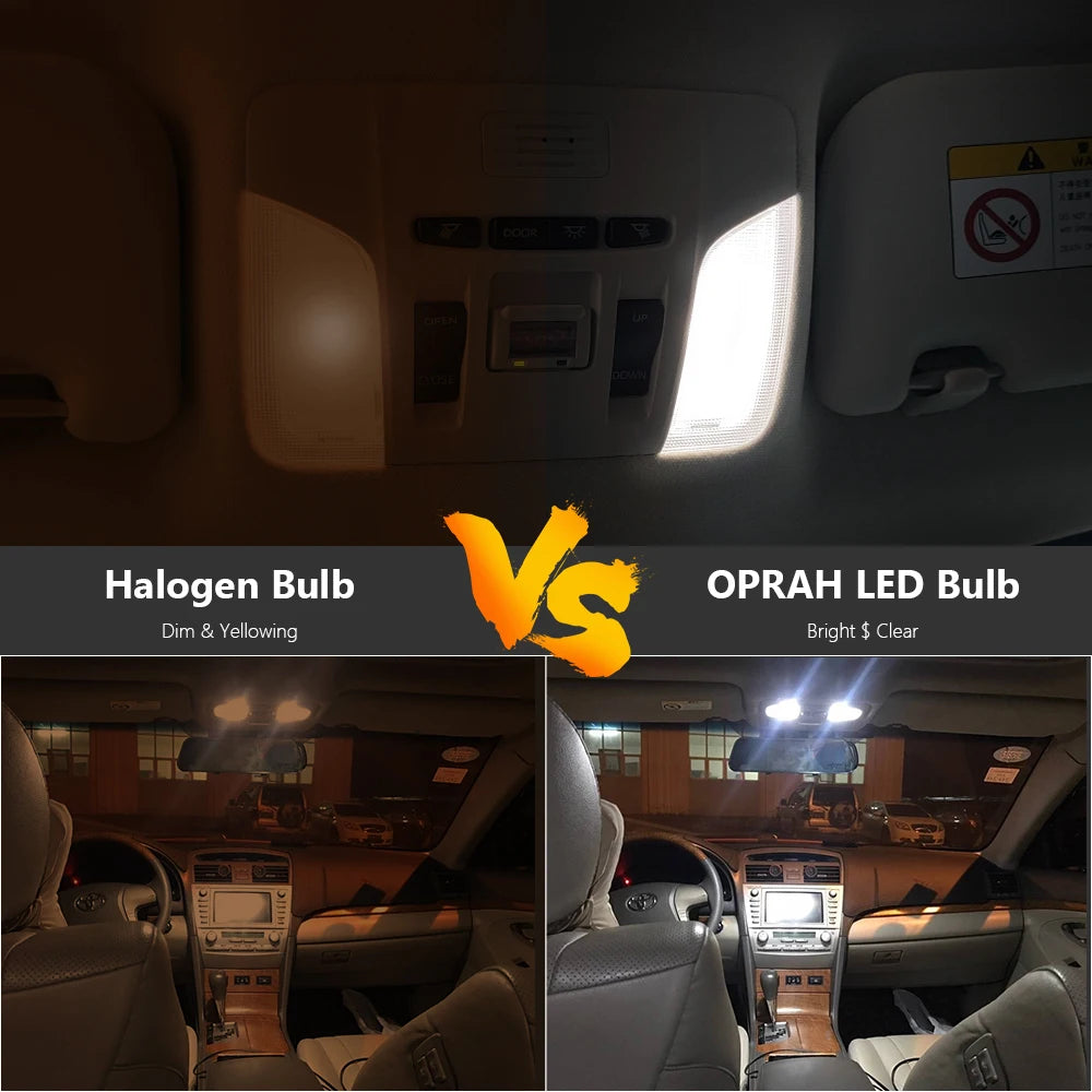 2X W5W 194 168 T10 6SMD 3030 Canbus LED Bulbs 12V For Car License Plate Light Interior Dome lights Reading Lamp 6000K White Red - IFINDALL