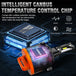 2Pcs H7 H15 LED Car Headlights  Bulbs Canbus Wireless Driving Running Light  Plug and play Fog Light 7535 CSP 12V - IFINDALL