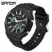 SANDA Top Luxury Men's Quartz Watches Waterproof Men Military Sport Watch Relogio Masculino Dual Display LED Digital Wristwatch - IFINDALL