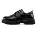 Men Leather Shoes British Business Men's Casual Fashion Shoes Thick Soles Comfort Business Shoes for Men - IFINDALL