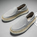 Fashion Fisherman's Slip-on Cloth Shoes Men Loafers Summer Slippers Flats Lazy Shoes Size 39-44 - IFINDALL