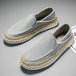 Fashion Fisherman's Slip-on Cloth Shoes Men Loafers Summer Slippers Flats Lazy Shoes Size 39-44 - IFINDALL