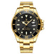 Luxury Brand Automatic Wrist Watches Tevise Stainless Steel Date Calendar Watch Diver Waterproof Military Men's Mechanical Watch - IFINDALL