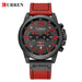 CURREN 8314 Men's Quartz Watch New Fashion Multi-function Chronograph Clock Leather Strap Calendar Simple Sports Watches for Men - IFINDALL