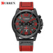 CURREN 8314 Men's Quartz Watch New Fashion Multi-function Chronograph Clock Leather Strap Calendar Simple Sports Watches for Men - IFINDALL