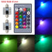 2pcs 5050 RGB 6SMD Car Led C5w C10w Interior Dome Reading Lamp Auto Remote Controller Colorful Atmosphere Light Roof Trunk Bulb - IFINDALL