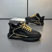 Chunky Sneaker Men Designer Cover Bottom Shoes Fashion Casual Microfiber Leather Upper Increased Internal Platform Board Shoes - IFINDALL