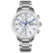 OBLVLO Men's Automatic Mechanical Watch Multi-Functional Stainless Steel Casual IM-MUT with Synthetic Sapphire Crystal Calendar - IFINDALL