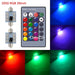 2pcs 5050 RGB 6SMD Car Led C5w C10w Interior Dome Reading Lamp Auto Remote Controller Colorful Atmosphere Light Roof Trunk Bulb - IFINDALL