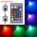 2pcs 5050 RGB 6SMD Car Led C5w C10w Interior Dome Reading Lamp Auto Remote Controller Colorful Atmosphere Light Roof Trunk Bulb - IFINDALL