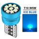2/4/6/8/10/20 PCS T10 W5W LED Bulb CANBUS 12V 2016-9SMD Car Interior Dome Door Glove Box Trunk License Plate Lights White Yellow - IFINDALL