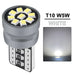 2/4/6/8/10/20 PCS T10 W5W LED Bulb CANBUS 12V 2016-9SMD Car Interior Dome Door Glove Box Trunk License Plate Lights White Yellow - IFINDALL