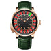 Pindu Player Gambling Series Men's Watch European Roulette Poker Game Fully Automatic Mechanical Sports Design Party Watch - IFINDALL