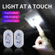 1PC LED Car Mini Touch Light USB Charging Portable Auto Ceiling Reading Night Lamp Wireless Magnetic Decoration Ambinet Light - IFINDALL