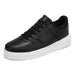 Cheap Plus Big Size 47 48 49 50 51 Skateboarding Shoes Men PU Leather Casual Shoes White Black Lightweight Dropshipping - IFINDALL