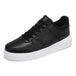 Cheap Plus Big Size 47 48 49 50 51 Skateboarding Shoes Men PU Leather Casual Shoes White Black Lightweight Dropshipping - IFINDALL