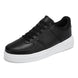 Cheap Plus Big Size 47 48 49 50 51 Skateboarding Shoes Men PU Leather Casual Shoes White Black Lightweight Dropshipping - IFINDALL