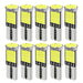 10pcs W5W Led T10 168 194 Signal Lamp Canbus 4014 26SMD For Car Interior Map Dome Lights Parking Position Lights white 6000K - IFINDALL