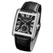 Luxury Automatic Watch Men Mechanical Wristwatches Top Brand Dress Watches Square Stainless Steel Waterproof Clock CARLTINY 2023 - IFINDALL