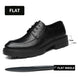 Men Dress Elevator Shoes Platform Breathable Lift Casual Business Luxury Genuine Leather Heightening Shoes 5/8/10CM Taller Male - IFINDALL