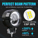 NLpearl 3inch LED Work Light Square Round Car Headlight Halo For Motorcycle Jeeps ATV SUV 12V 24V Angel Eyes Driving Lights - IFINDALL