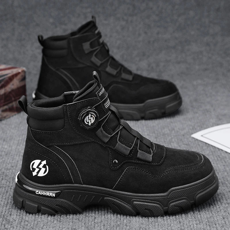 CYYTL Mens Boots Casual Winter Shoes Work Cowboy Combat Tactical Motorcycle Chelsea Ankle Leather Outdoor Designer Luxury Hiking - IFINDALL