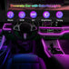 Neon Car LED Interior Lights RGB Ambient Light Fiber Optic Kit With APP Wireless Control LED Auto Atmosphere Decorative Lamp 12V - IFINDALL