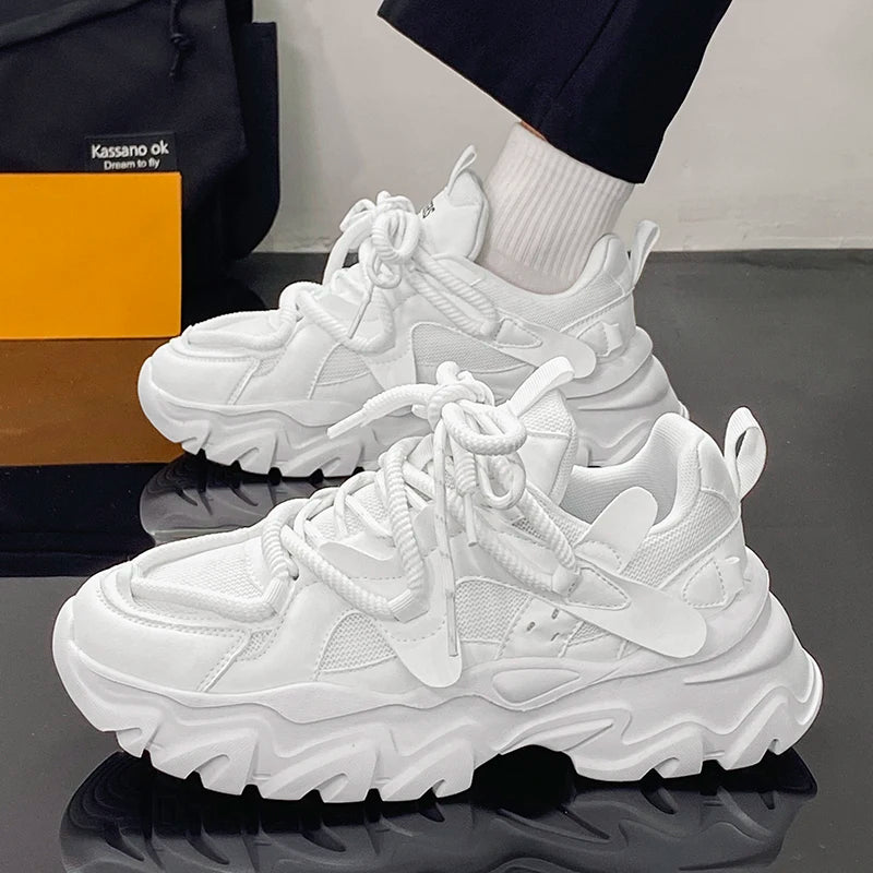Men's Shoe High Quality Breathable Comfortable Casual Students Shoes Outdoor Fashion Versatile Anti Slip Luxury Men's Sneakers - IFINDALL