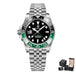PAGANI DESIGN PD-1662 Luxury GMT Men Mechanical Wristwatch Sapphire Glass Stainless Steel 100M Waterproof Automatic Watches - IFINDALL