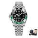 PAGANI DESIGN PD-1662 Luxury GMT Men Mechanical Wristwatch Sapphire Glass Stainless Steel 100M Waterproof Automatic Watches - IFINDALL